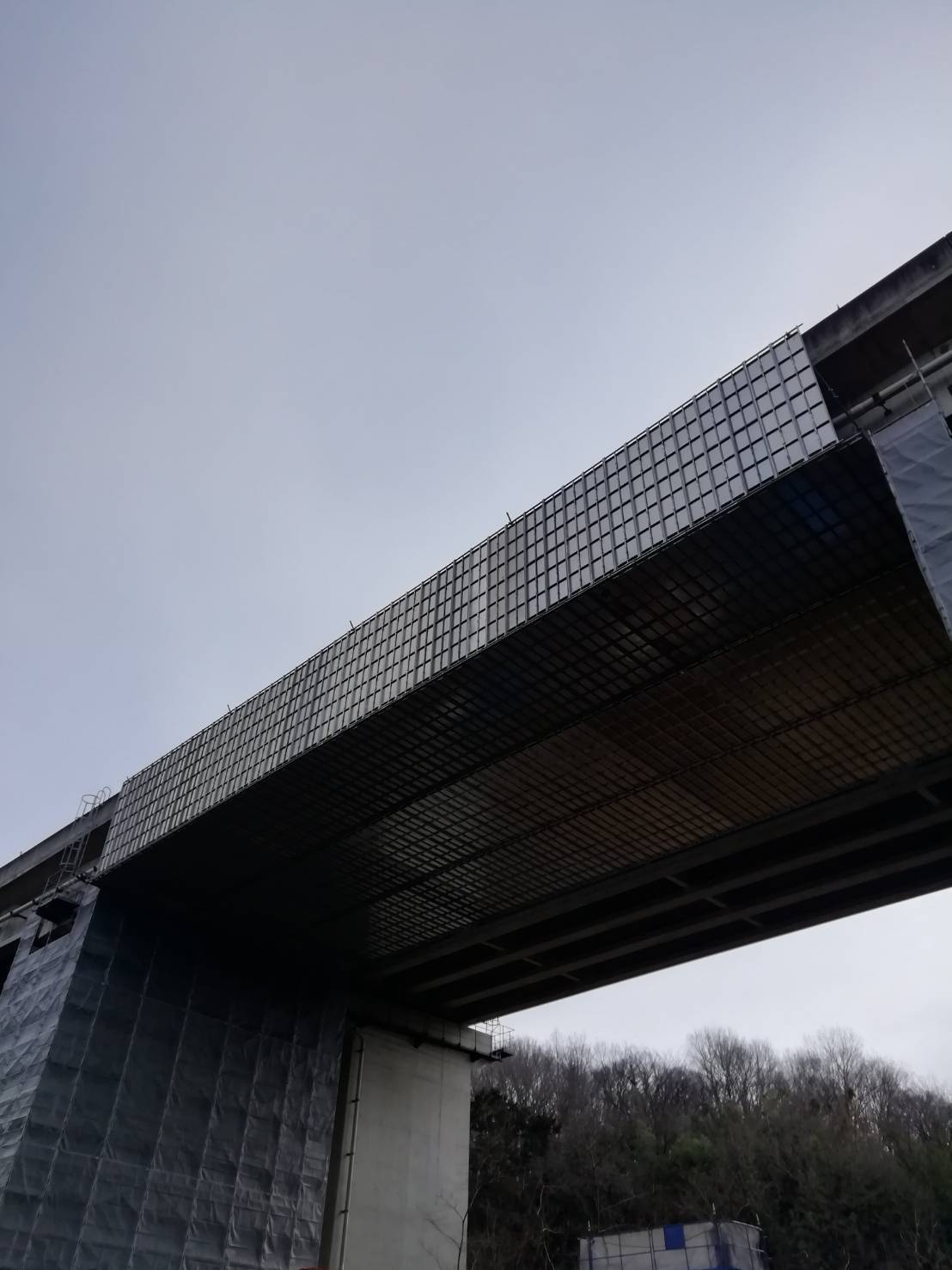 橋梁　足場工事